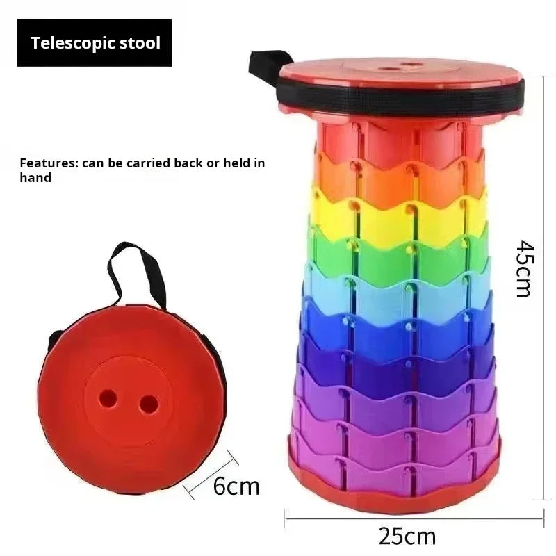 Outdoor Folding Extension Stool