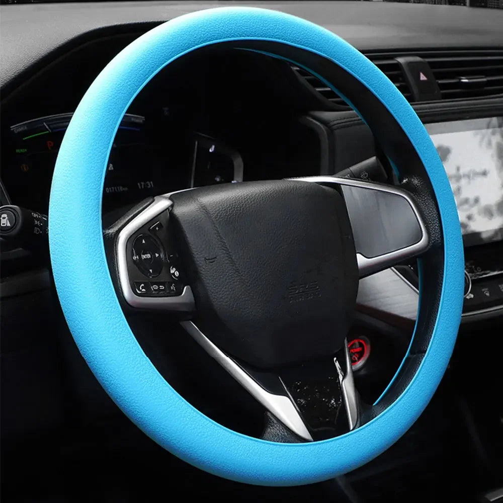 Premium Silicone Steering Wheel Cover