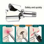 Stainless Steel Manual Nose Trimmer