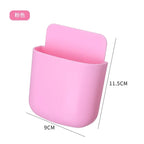 Wall Mounted U Mobile Holder – Multi-Purpose Storage Pocket Organizer