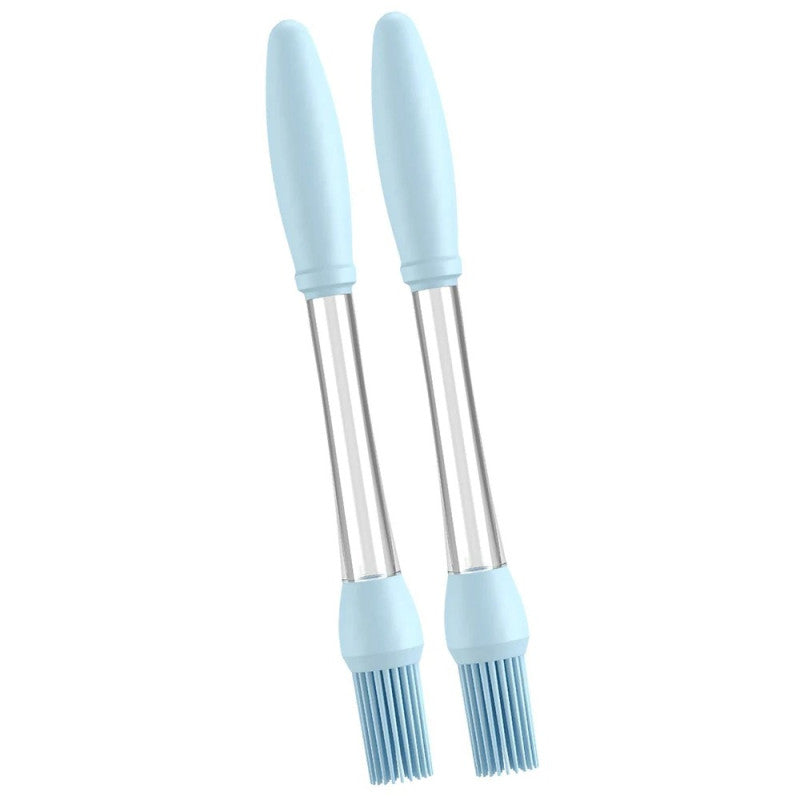 Oil Push Silicone Brush – BBQ Oil Dispenser Brush for Cooking & Baking