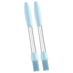 Oil Push Silicone Brush – BBQ Oil Dispenser Brush for Cooking & Baking