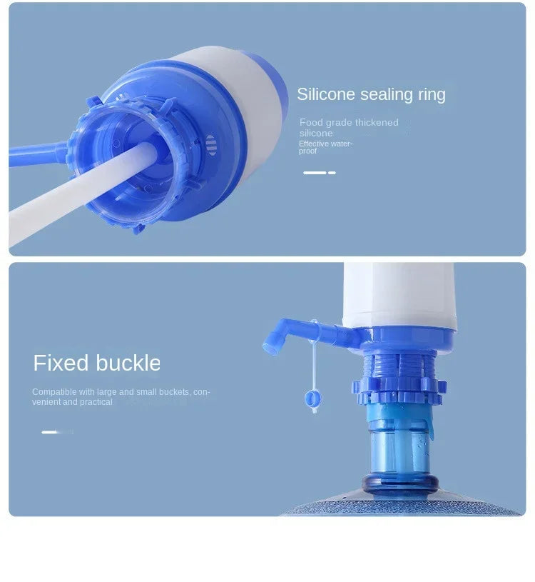 Manual Water Pump (Big) – Portable Hand Press Water Dispenser for Bottles
