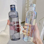 Transparent Scale Water Bottle – Large Capacity Hydration Tracker Bottle