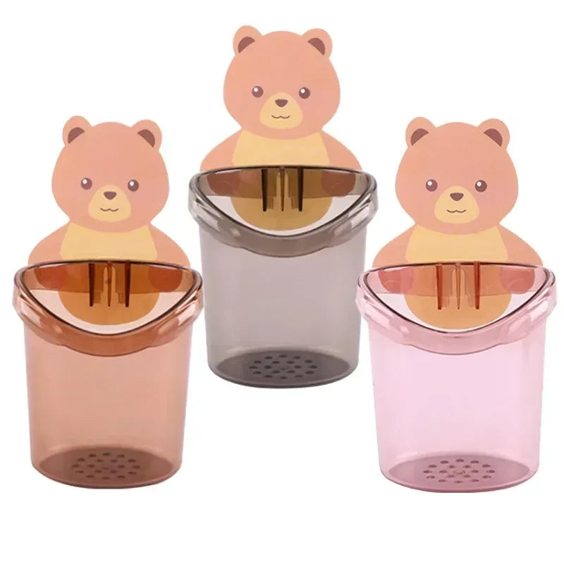 Wall Mounted Bear Holder – Cute & Durable Organizer for Home Use