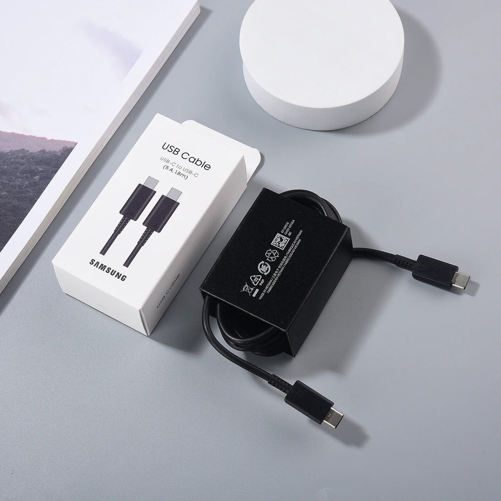 Samsung USB Type-C Cable – Fast Charging & Data Sync (Durable Original Quality)