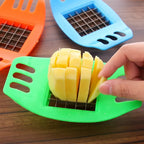 Stainless Steel Vegetable Potato Square Slicer French Fry Grid Cutter