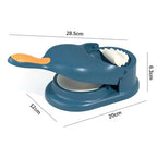 2 in 1 Dumpling & Samosa Maker – DIY Kitchen Tool | Easy Gujiya, Momos & Samosa Mould Press