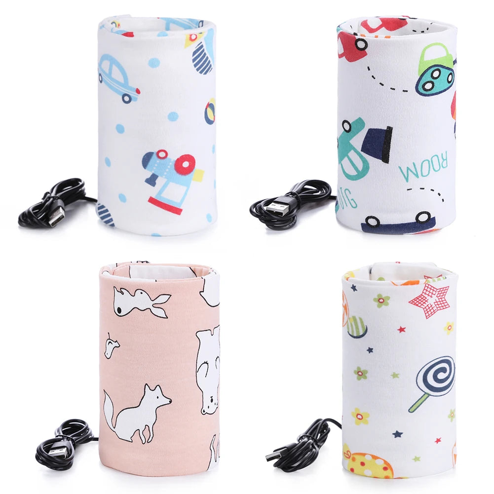 USB Baby Bottle Warmer | Portable Feeder Milk Heater for Travel