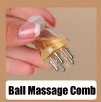 Hair Oil Applicator Bottle – Scalp Massage Oil Comb Dispenser | Precise & Mess-Free Hair Oiling Tool