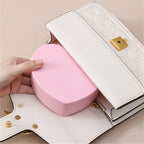 Heart Shape Jewellery Organizer Box with Mirror – Cute Storage Case