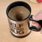 Self Stirring Coffee Mug – Automatic Mixing Cup | Electric Coffee, Tea & Milk Mug