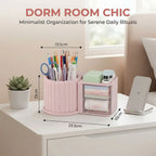 Multipurpose Drawer Cosmetic Storage Box – Pen Holder & Makeup Organizer with Drawers