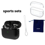 Wireless Bluetooth Earbuds (Black) – HD Sound, Noise Reduction & Charging Case