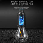 Solar Camping LED Bulb – Rechargeable Hanging Light for Outdoor, Emergency & Load Shedding