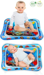 Baby Water Play Mat | Inflatable Tummy Time Activity Mat for Kids