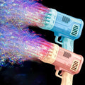 32 Hole Bubble Gun Bazooka for Kids – Automatic Bubble Blaster Toy