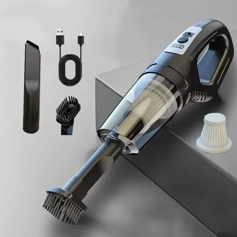 2 in 1 Cordless Car Vacuum Cleaner – Portable Handheld Vacuum with HEPA Filter