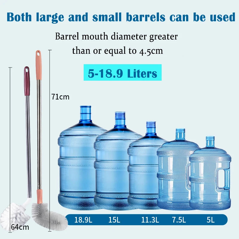 Long Bottle Cleaning Brush – Flexible Deep Cleaning Brush for Bottles & Jugs