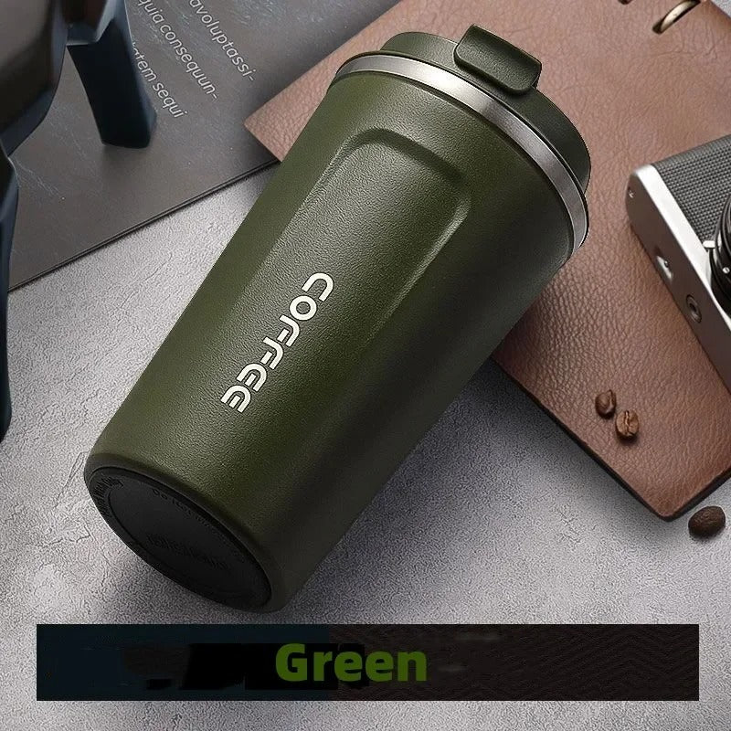 Simple Travel Coffee Mug – Leakproof Insulated Coffee Cup (Hot & Cold)