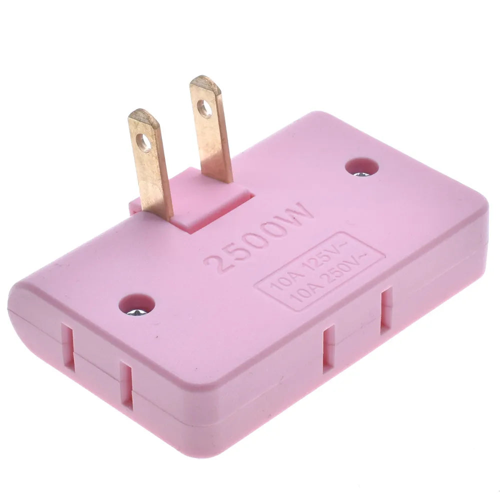 3 in 1 Flat Socket Suitable for Places Without Space