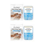 Flower Paper Soap Sheets – Portable Travel Hand Wash Soap (Box Pack) 🌸