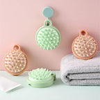 Pack of 2 Silicone Scalp Massage Shampoo Brush – Soft Hair & Scalp Cleaner