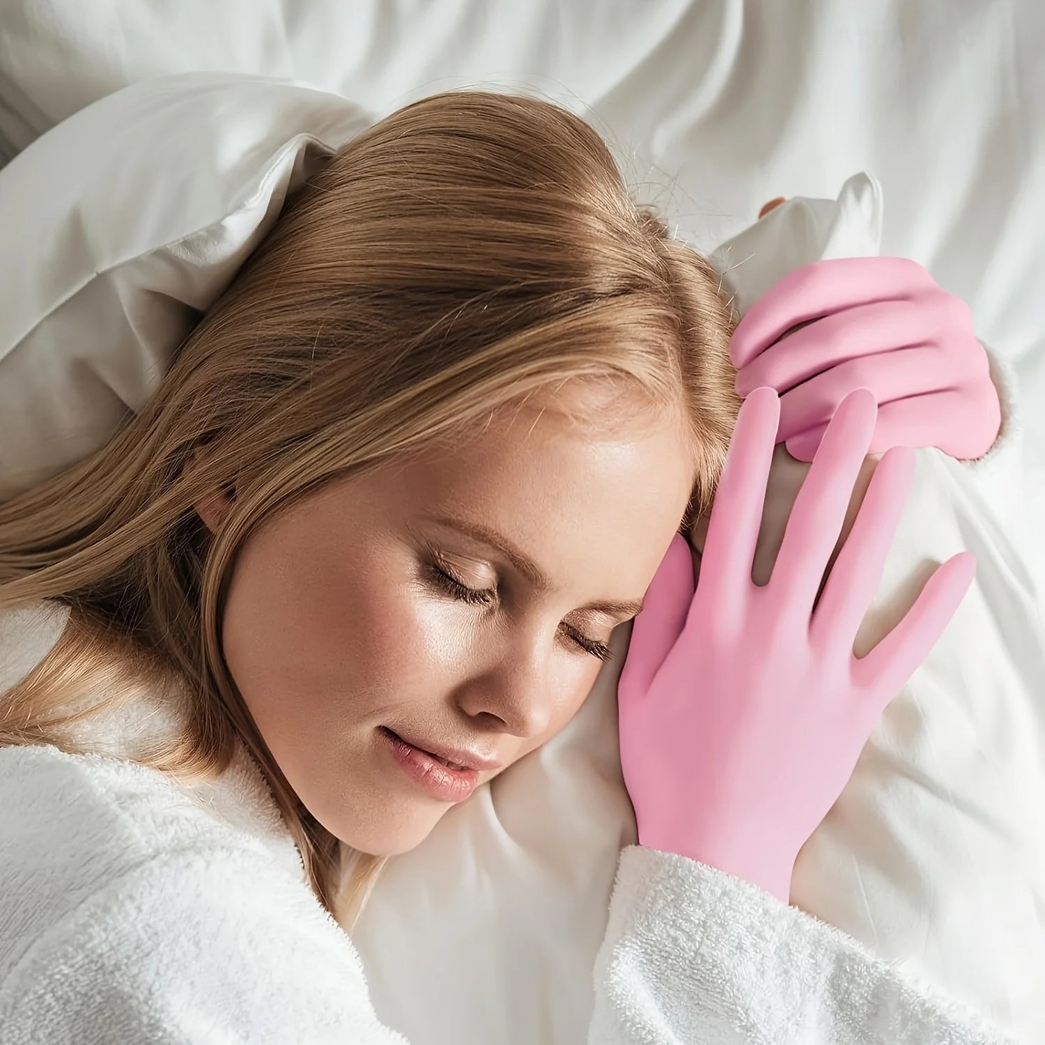 Silicone Gel Moisturizing Gloves