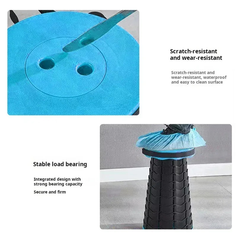 Outdoor Folding Extension Stool
