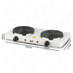 Electric Stove – 2000W Dual Burner Hot Plate | Portable Cooking Stove