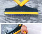 2 in 1 Brush Mop with Squeegee – Floor Scrubber & Water Wiper Cleaning Tool
