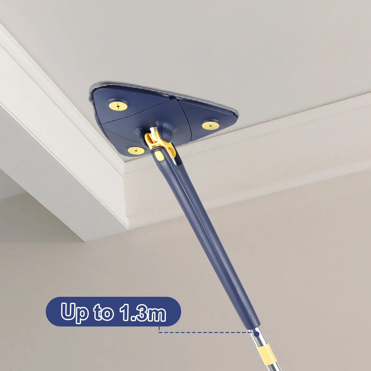 Triangle 360° Mop Refill Pad – Microfiber Replacement Head for Corner Mop