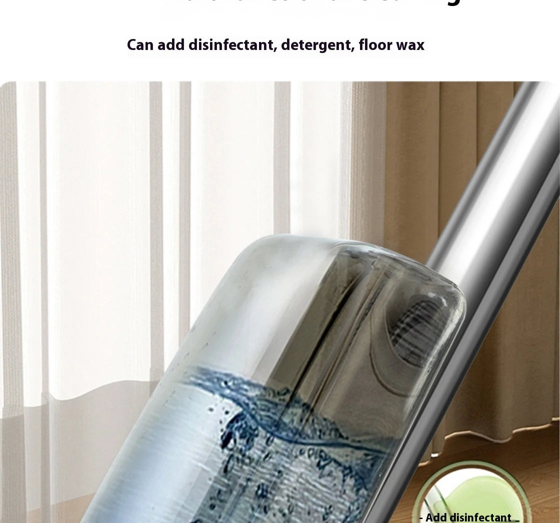 Spray Mop Aurora – Flat Floor Cleaner with Built-in Water Spray | Reusable Microfiber Mop