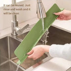 Sink with suction Splash Guard – Flexible Silicone Water Stopper