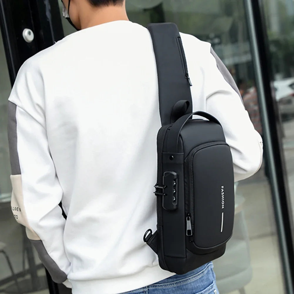 Black bag cross shoulder Fashion Sport Bag