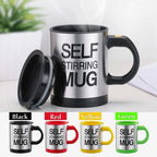 Self Stirring Coffee Mug – Automatic Mixing Cup | Electric Coffee, Tea & Milk Mug