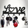 Love Letter Key Holder – Wall Mounted Decorative Key Stand with Hooks
