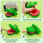 Crocodile Teeth Game Toy | Funny Bite Finger Family Game for Kids