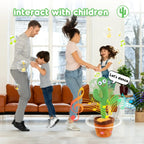 Dancing Cactus Toy for Kids – Talking, Singing & Mimicking Toy