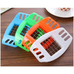 Stainless Steel Vegetable Potato Square Slicer French Fry Grid Cutter
