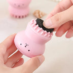 Octopus Facial Cleansing Brush – Silicone Face Scrubber & Deep Pore Massager