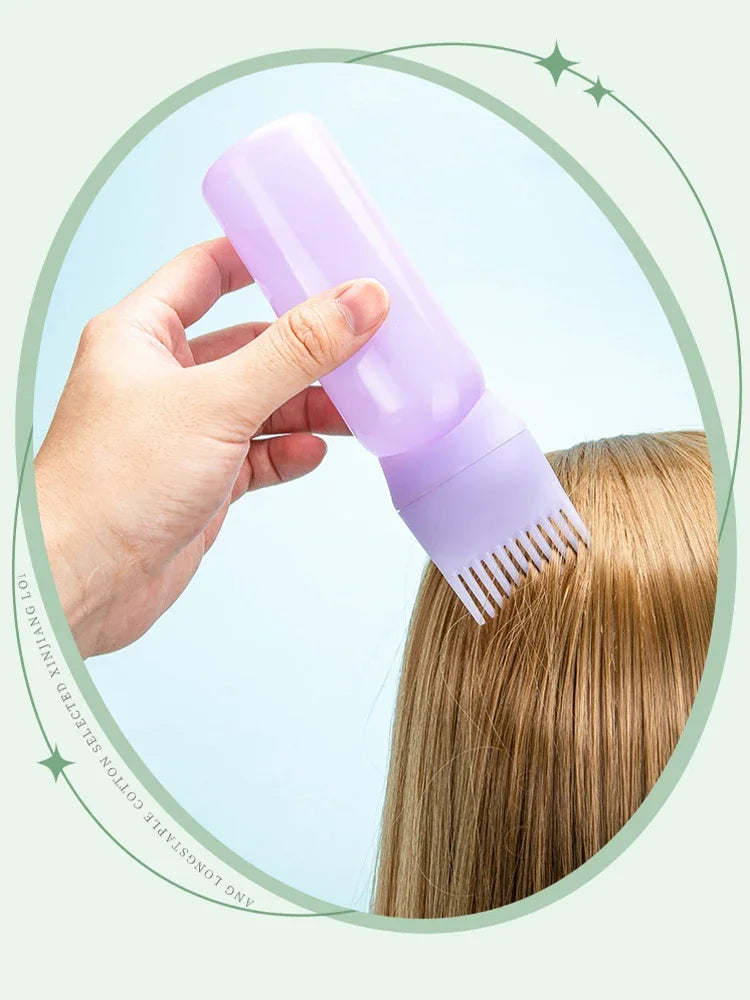 Oil Comb Bottle – Hair Oil Applicator Comb Bottle (Mess-Free & Easy Use)