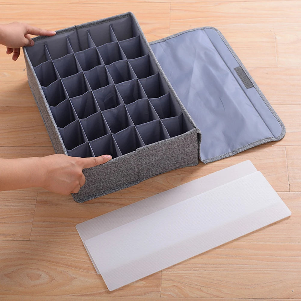 Socks Organizer Box – Drawer Storage with Multiple Compartments