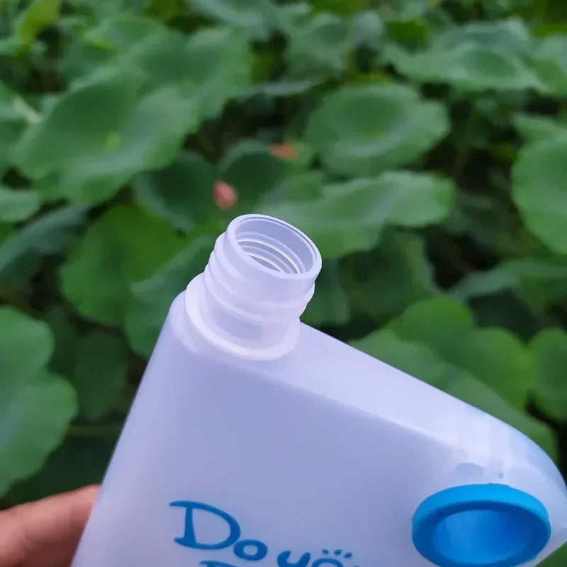 Notebook Water Bottle – Slim Flat Book Shape Bottle (Portable & Leakproof)
