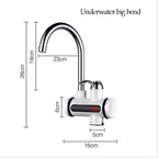 Instant Electric Faucet Water Heater – 3 Second Hot Water Tap with Digital Display