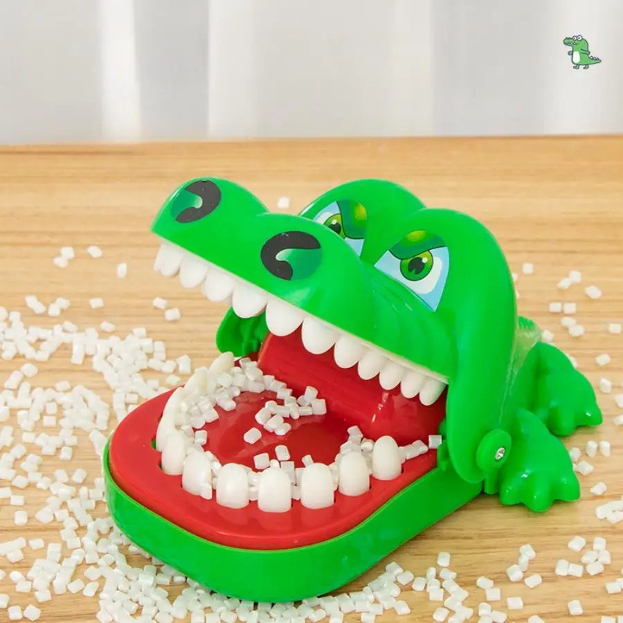 Crocodile Teeth Game Toy | Funny Bite Finger Family Game for Kids