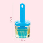 Oil Brush With Bottle Oil Dispenser