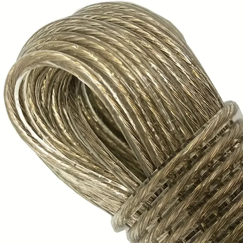 Heavy Duty 20 Meter PVC Metal Inner Rope for Laundry Wet Clothes