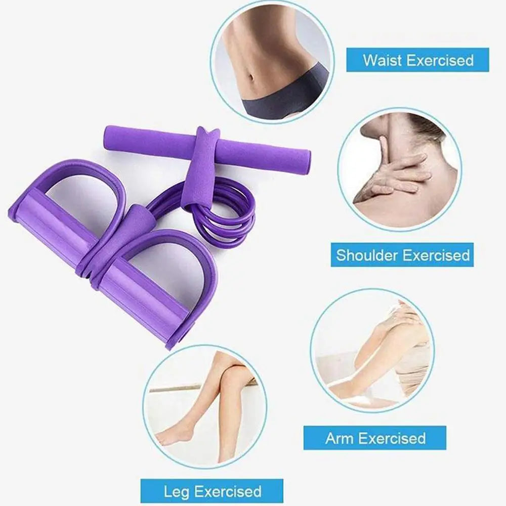 Heavy Duty Peddle Puller Tummy Trimmer Exercise Fitness Band