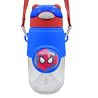 Fancy Style Mighty 3D Cartoon School Bottle – Kids Straw Water Bottle (Leakproof)